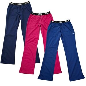 Grey's Anatomy by Barco Scrub Pants Lot Bundle, Size Small
